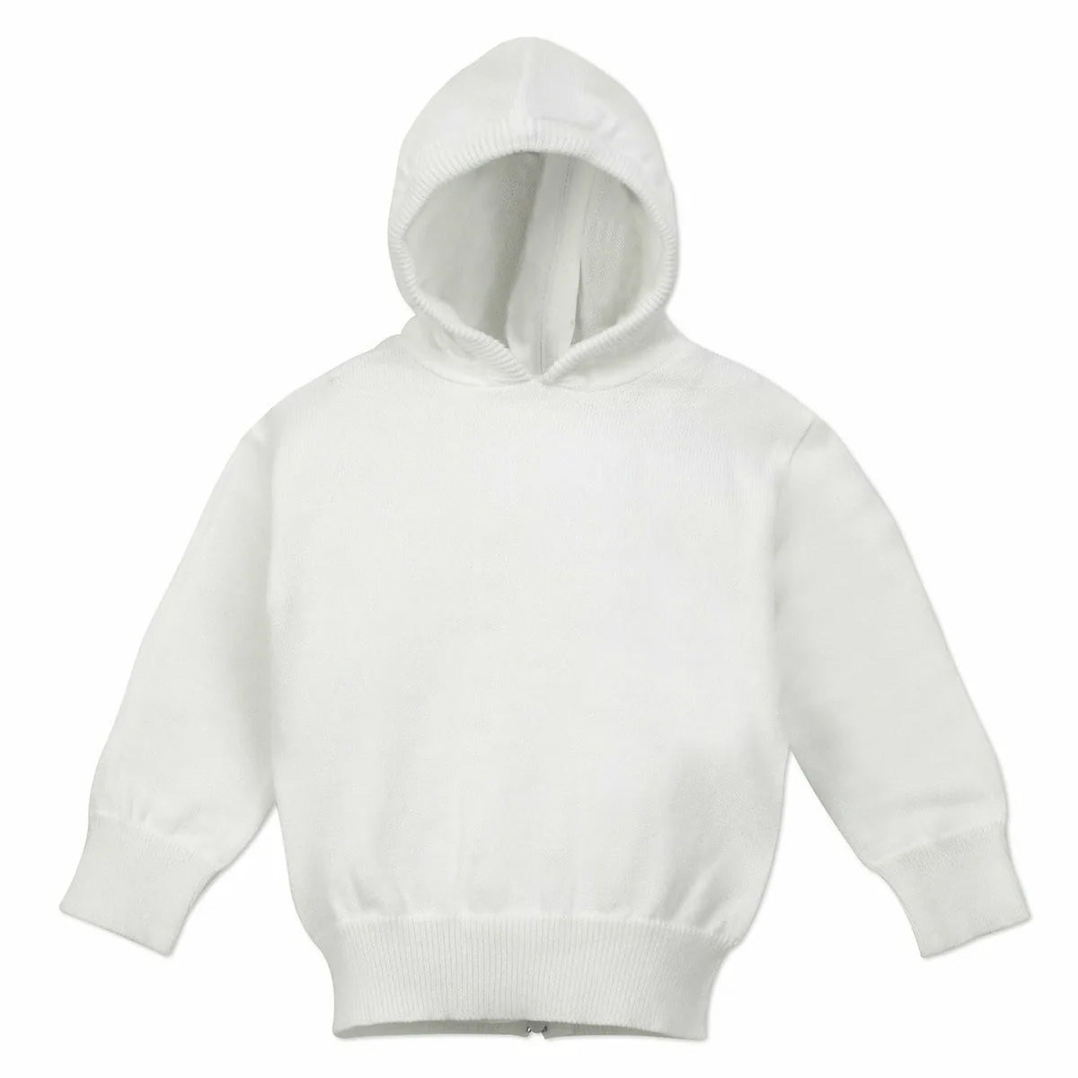 Hooded Zip Back Sweater