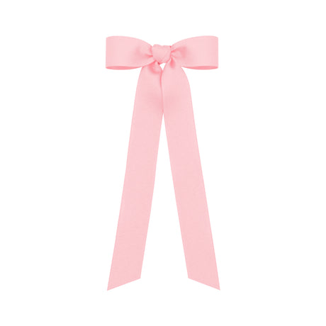 Grosgrain Hair Bowtie with Knot Streamer