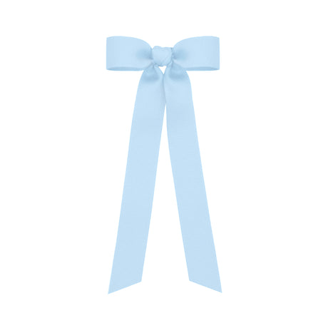 Grosgrain Hair Bowtie with Knot Streamer