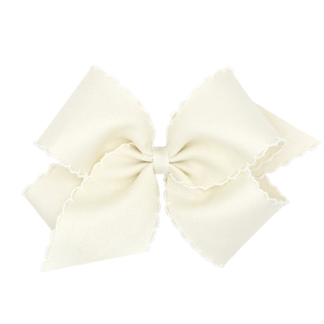 Monotone Moonstitch Bow