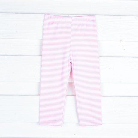 Pink Stripe Leggings