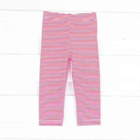 Red Stripe Leggings