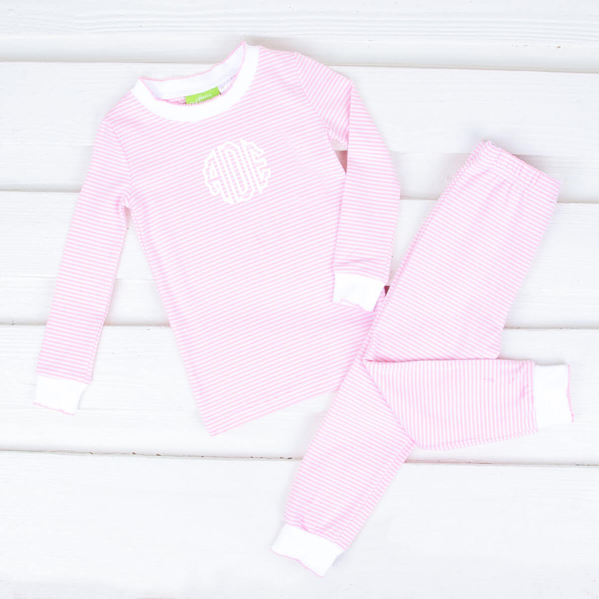 Pink Stripe Pajamas