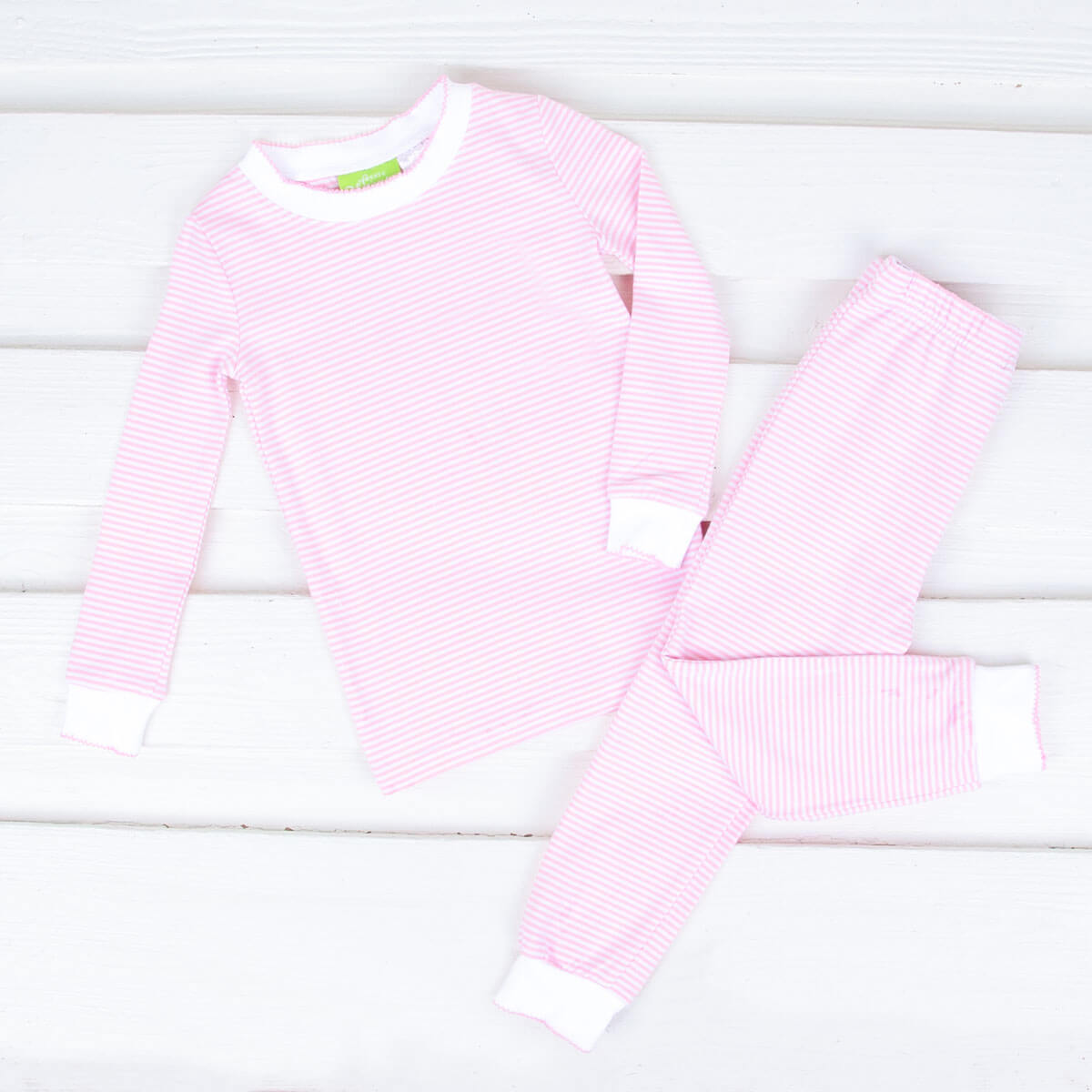 Pink Stripe Pajamas