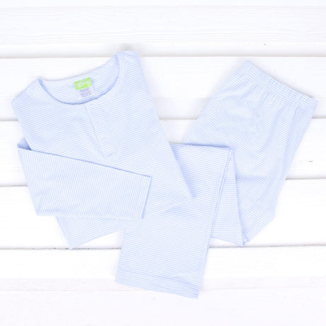 Blue Stripe Women's Pajamas