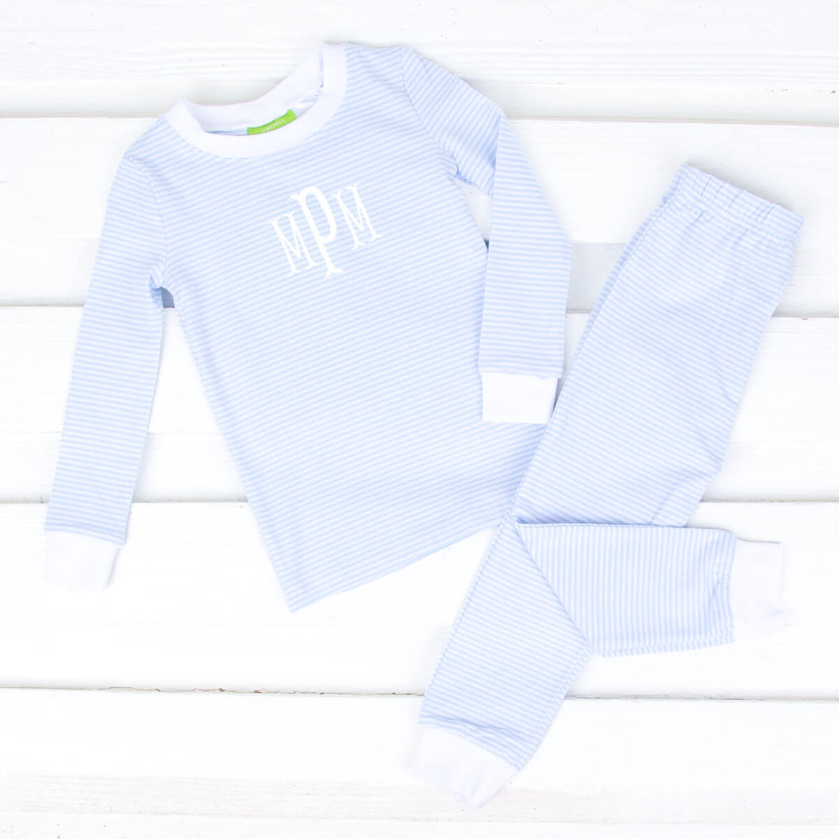 Blue Stripe Pajamas