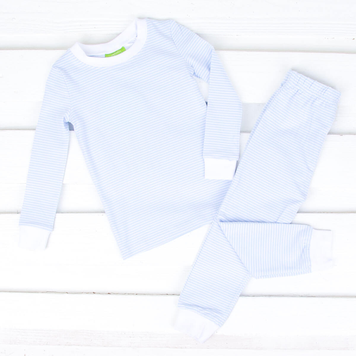 Blue Stripe Pajamas