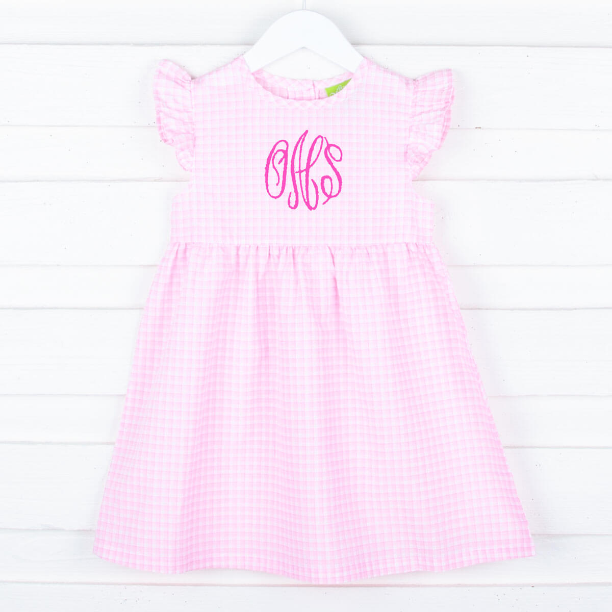 Light Pink Plaid Anna Dress
