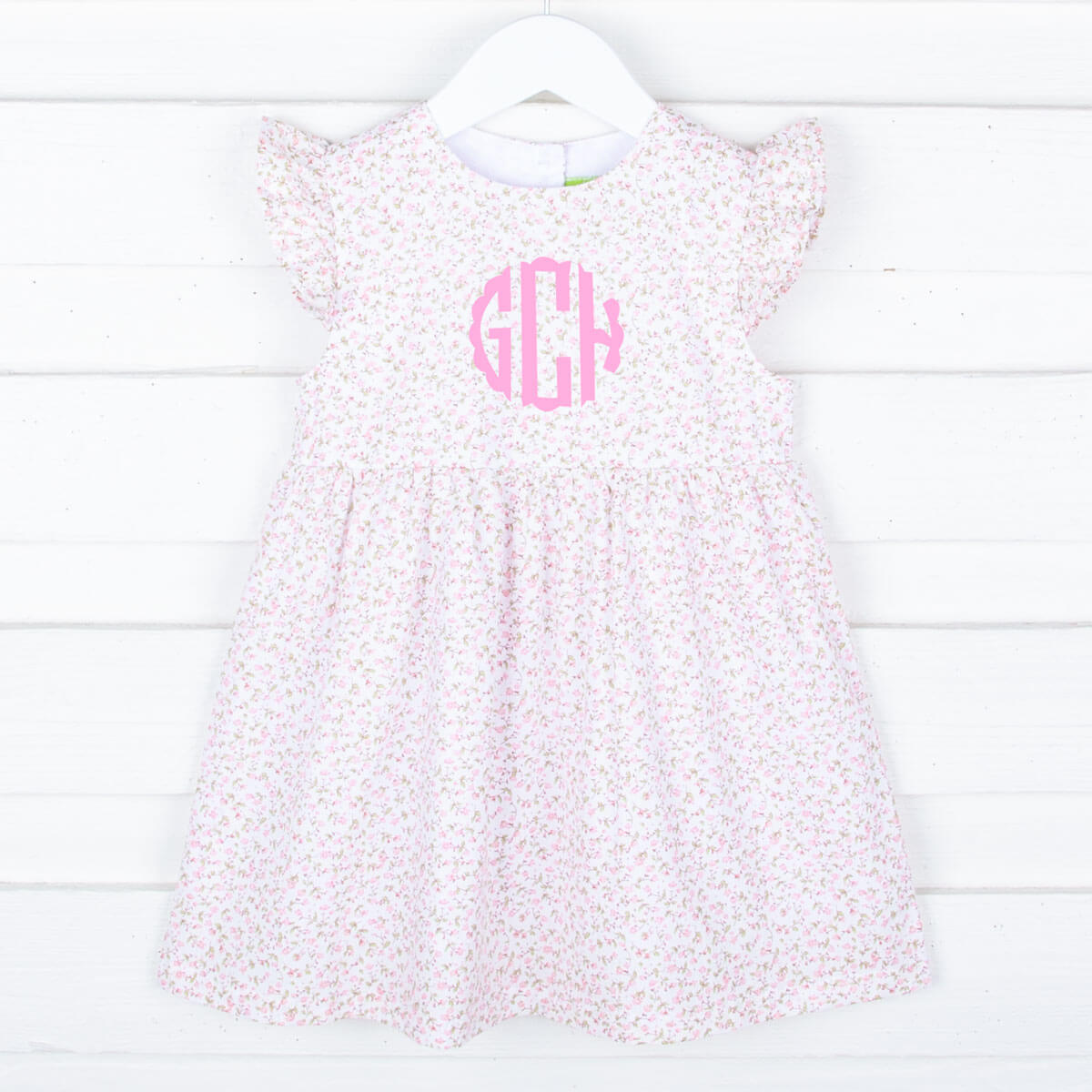 Sweet Rose Pink Floral Anna Dress