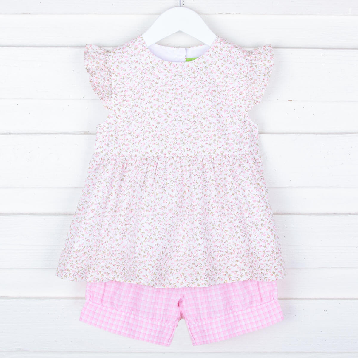 Sweet Rose Pink Floral Anna Short Set