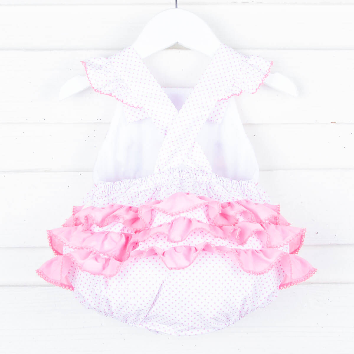 Princess Friends Smocked Ruffle Bubble