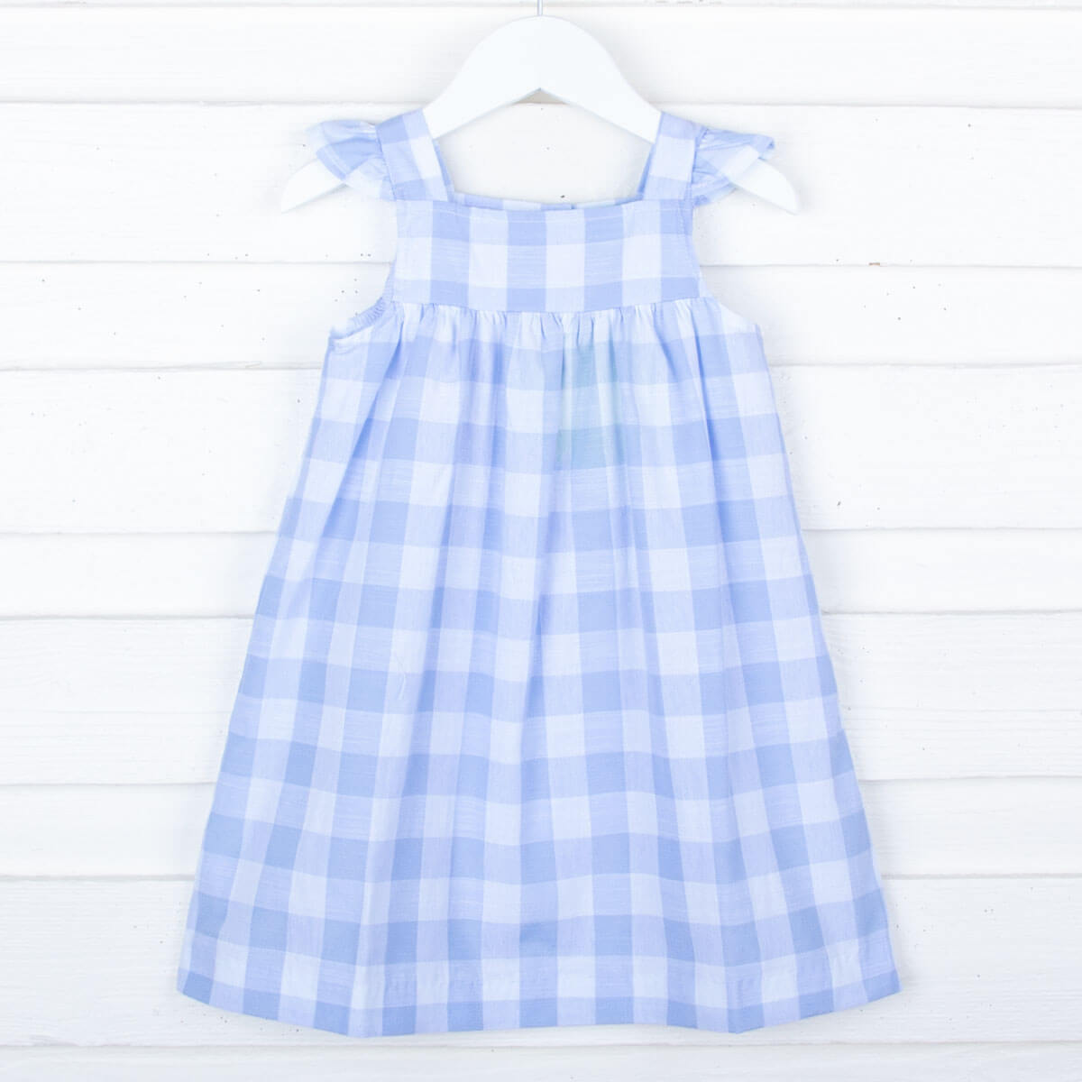 Blue Check Amy Dress