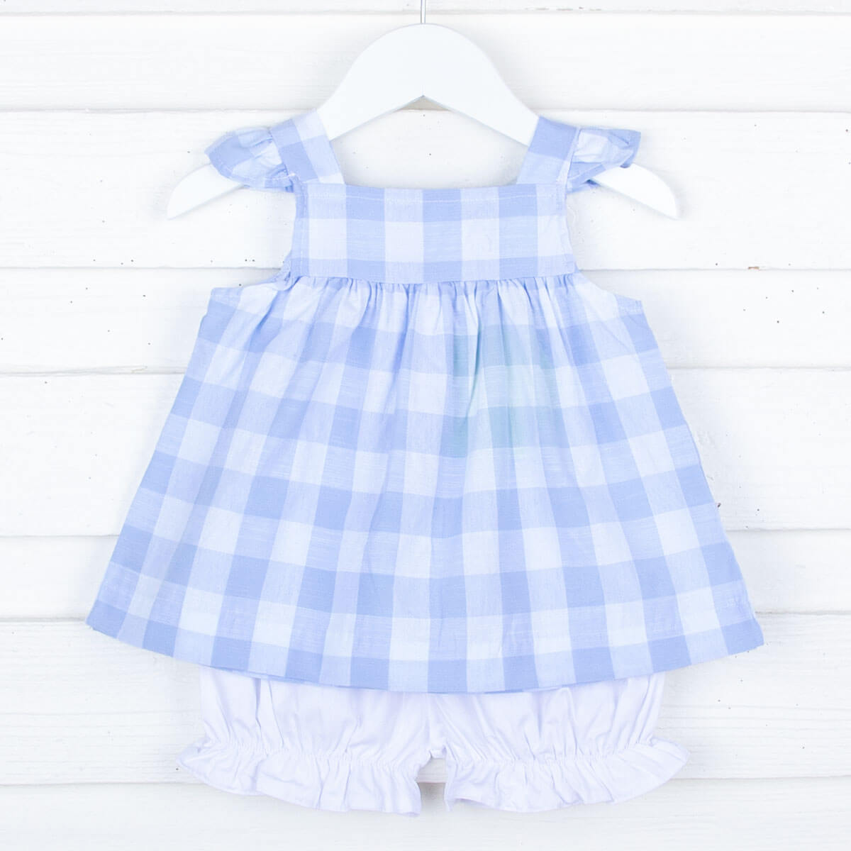Blue Check Amy Bloomer Set