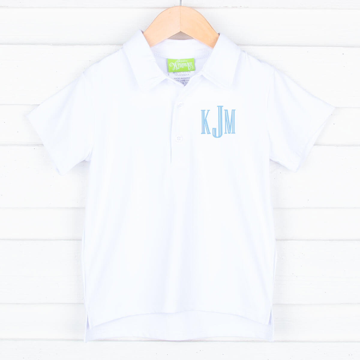 White Performance Polo