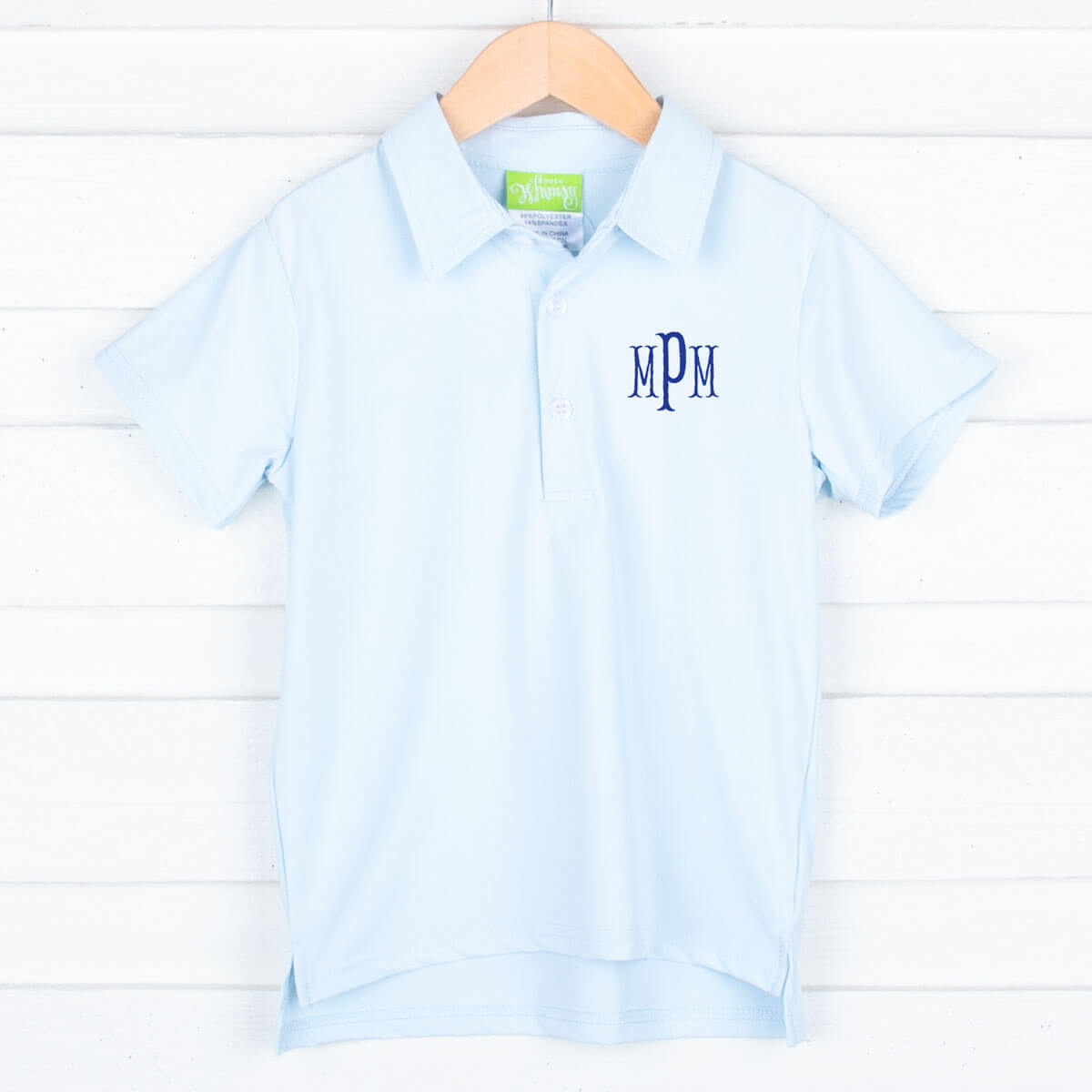Light Blue Performance Polo