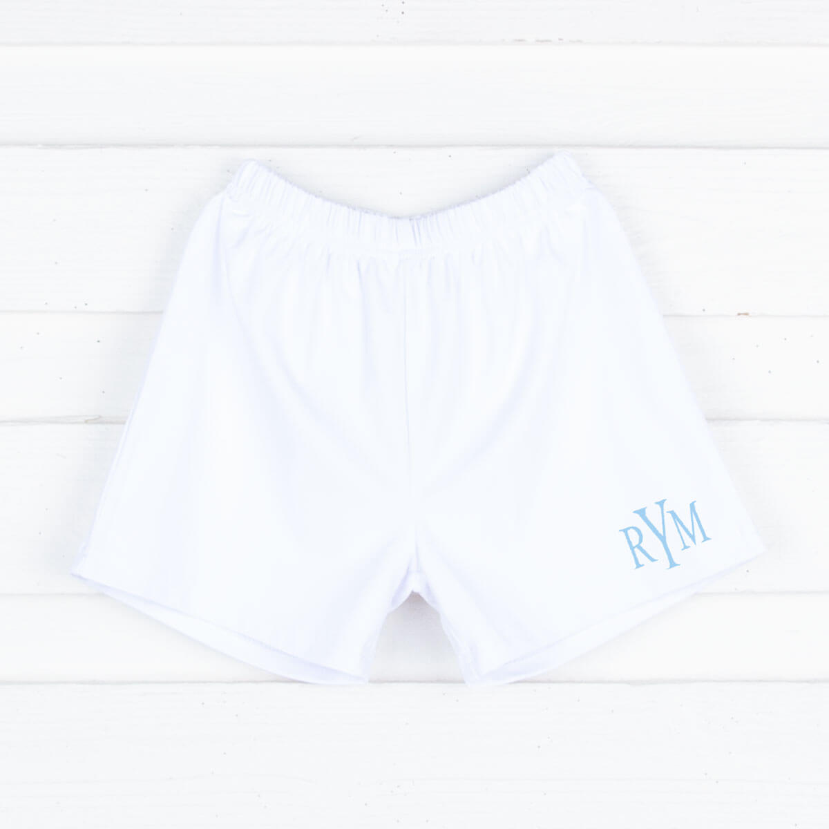 White Performance Shorts