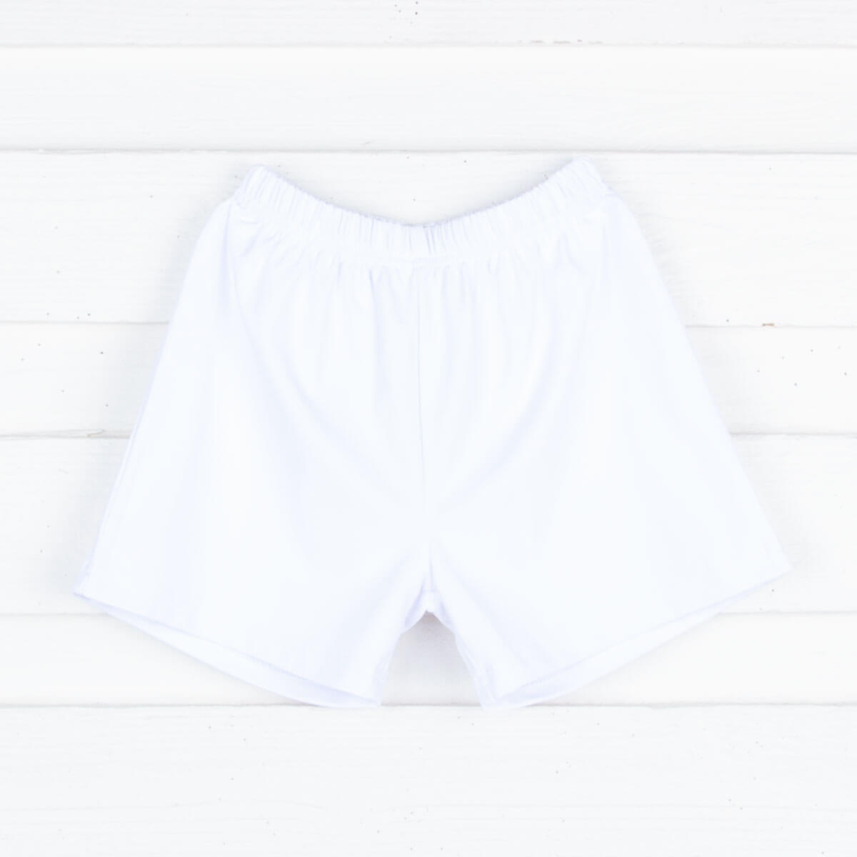 White Performance Shorts