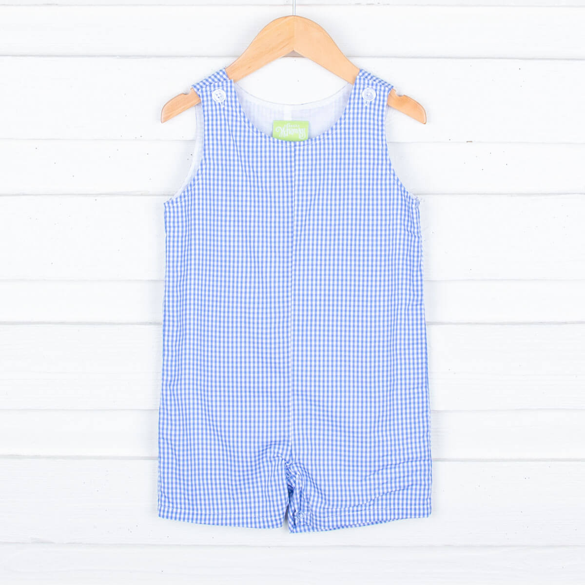 Blue Gingham Jon Jon