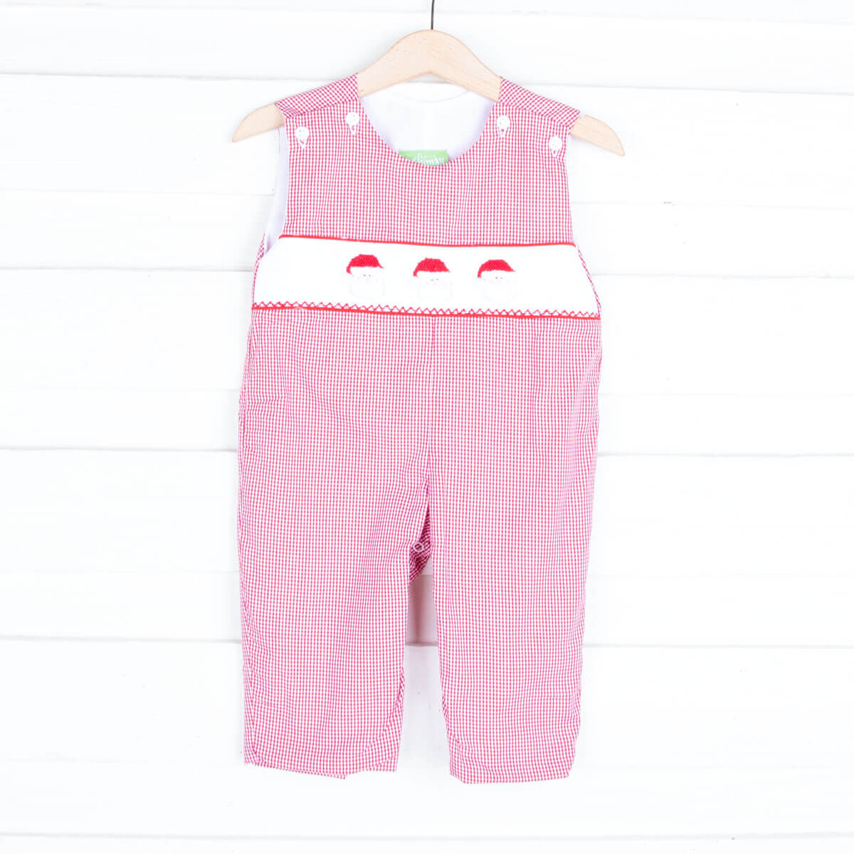 Santa's Favorite Smocked Longall