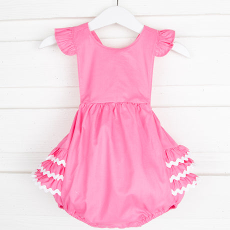 Carnation Pink Ruffle Bubble