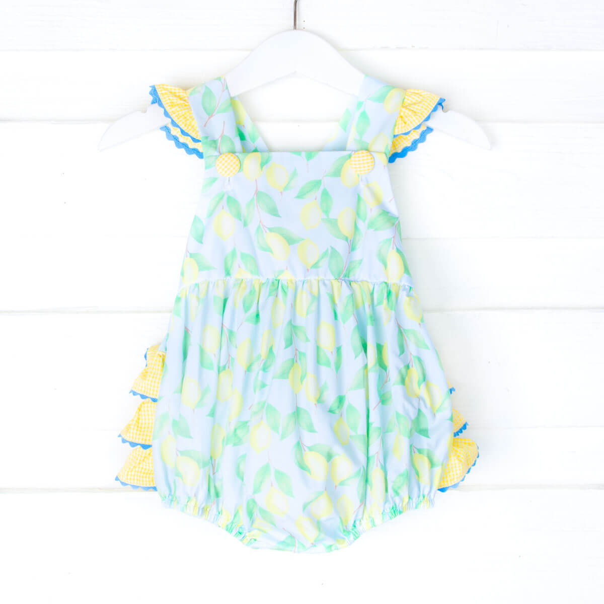 Lemon Print Leah Bubble