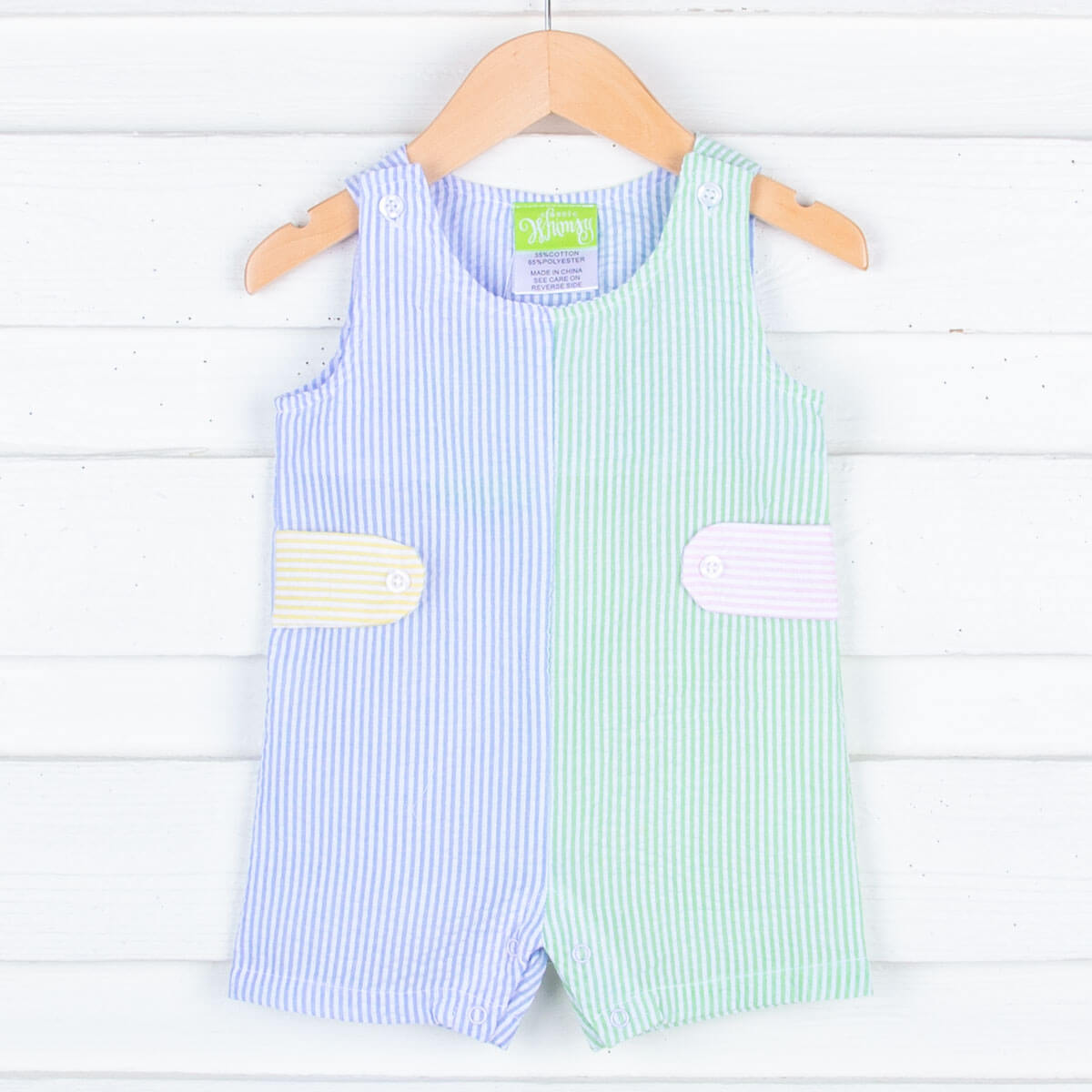 Multi Stripe Seersucker Jon Jon