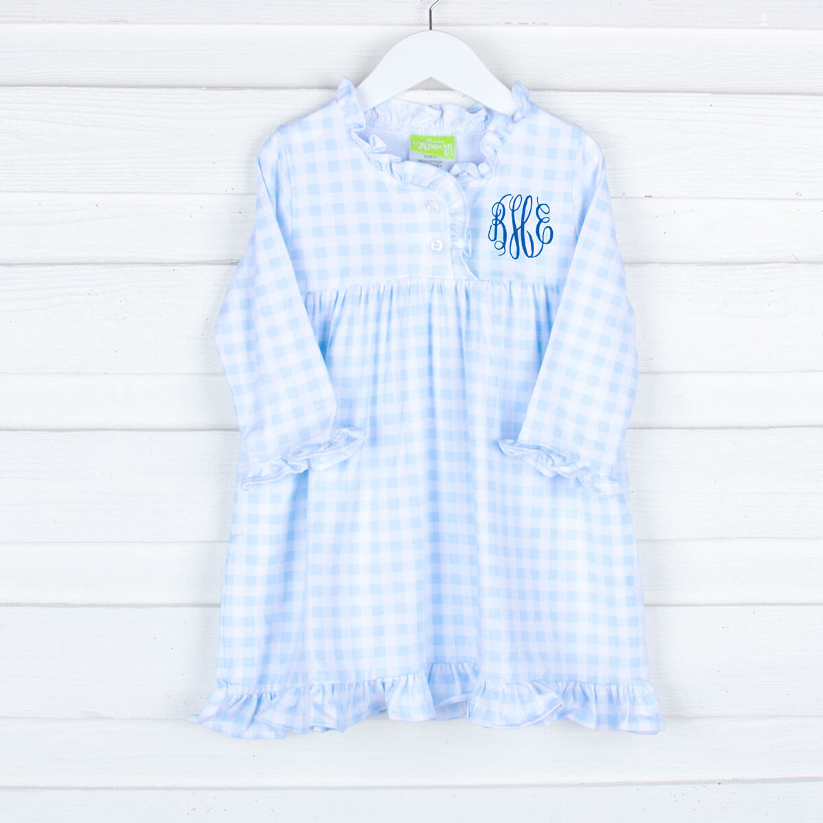 Blue Gingham Play Dress