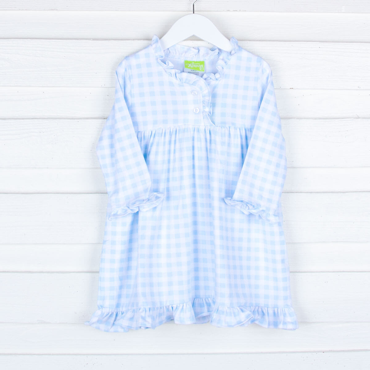 Blue Gingham Play Dress