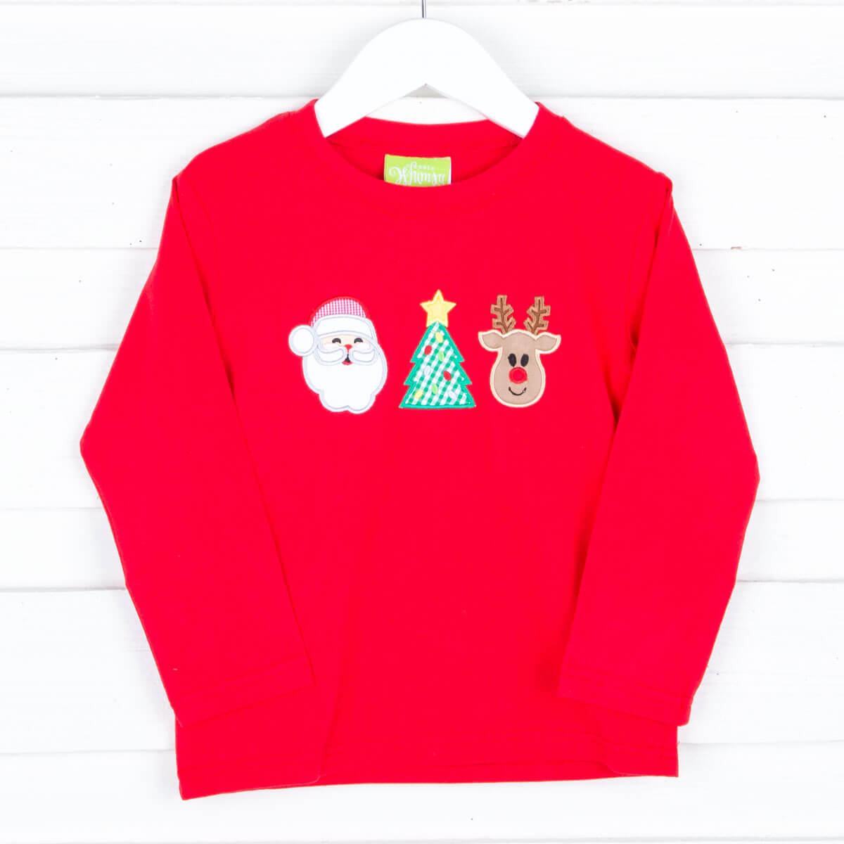 Christmas Cheer Red Long Sleeve Shirt