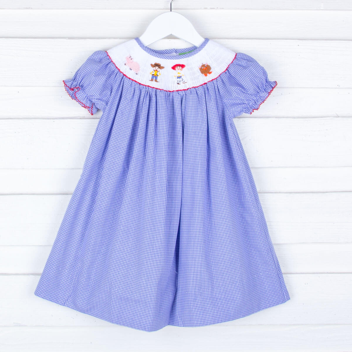 Toy Shop Friends Smocked Bishop Dress