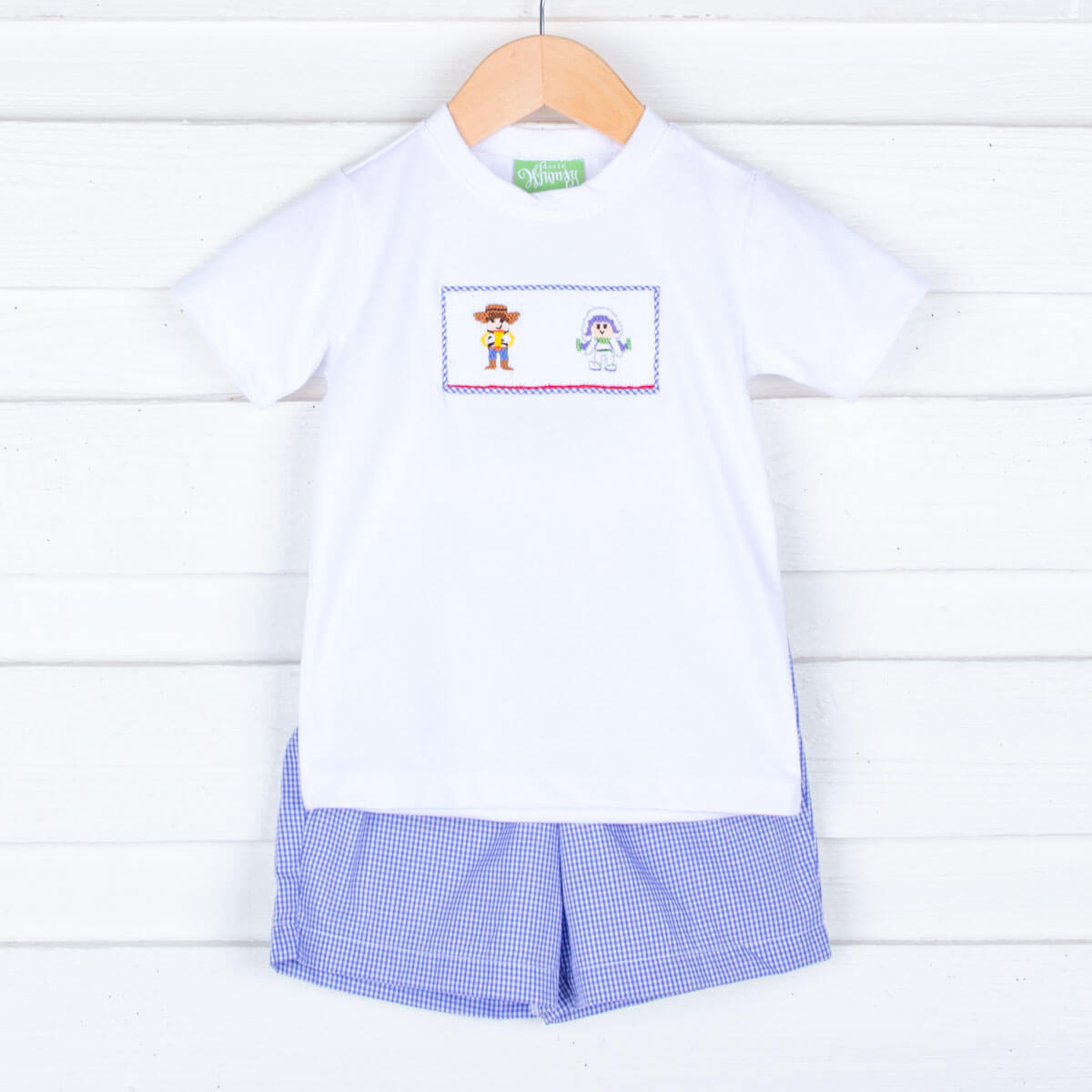 Toy Shop Friends Smocked Short Set