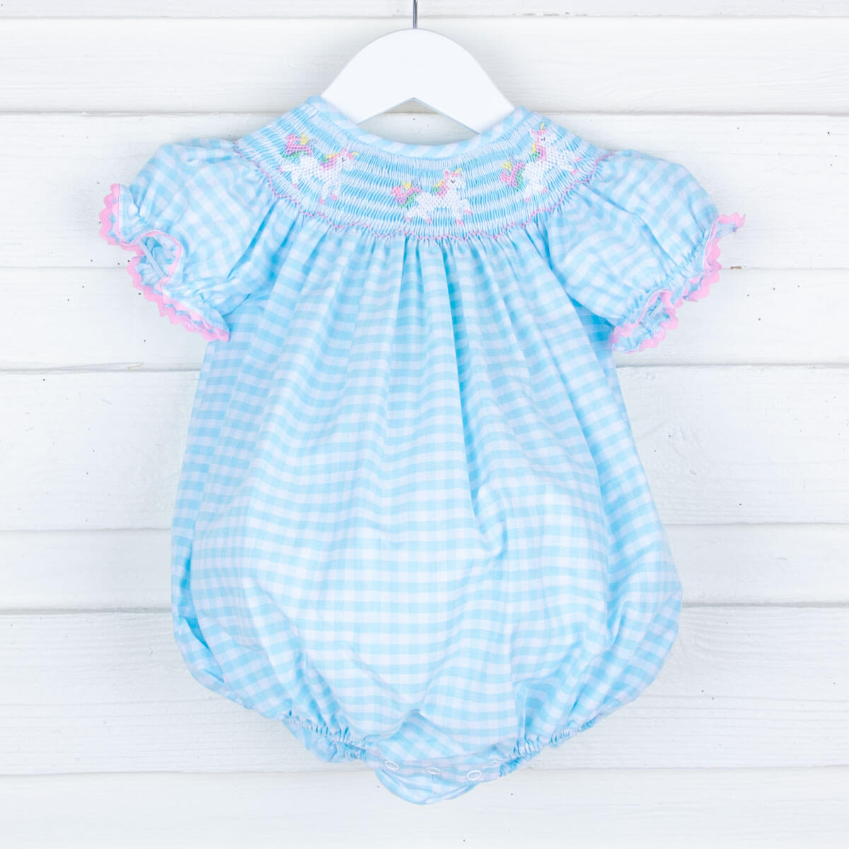 Magical Unicorn Smocked Bubble