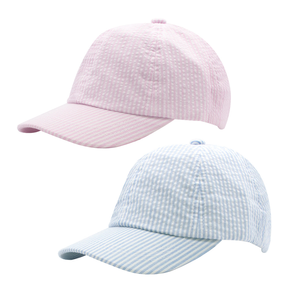 Seersucker Ball Cap