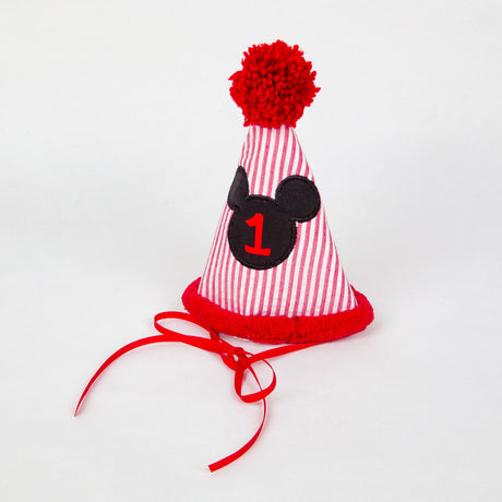 Mouse Ears First Birthday Hat