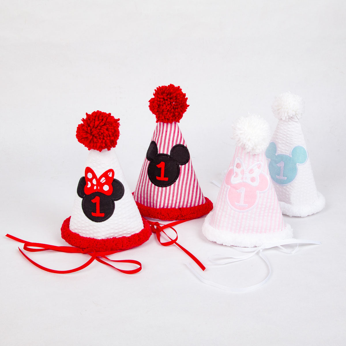 Mouse Ears First Birthday Hat