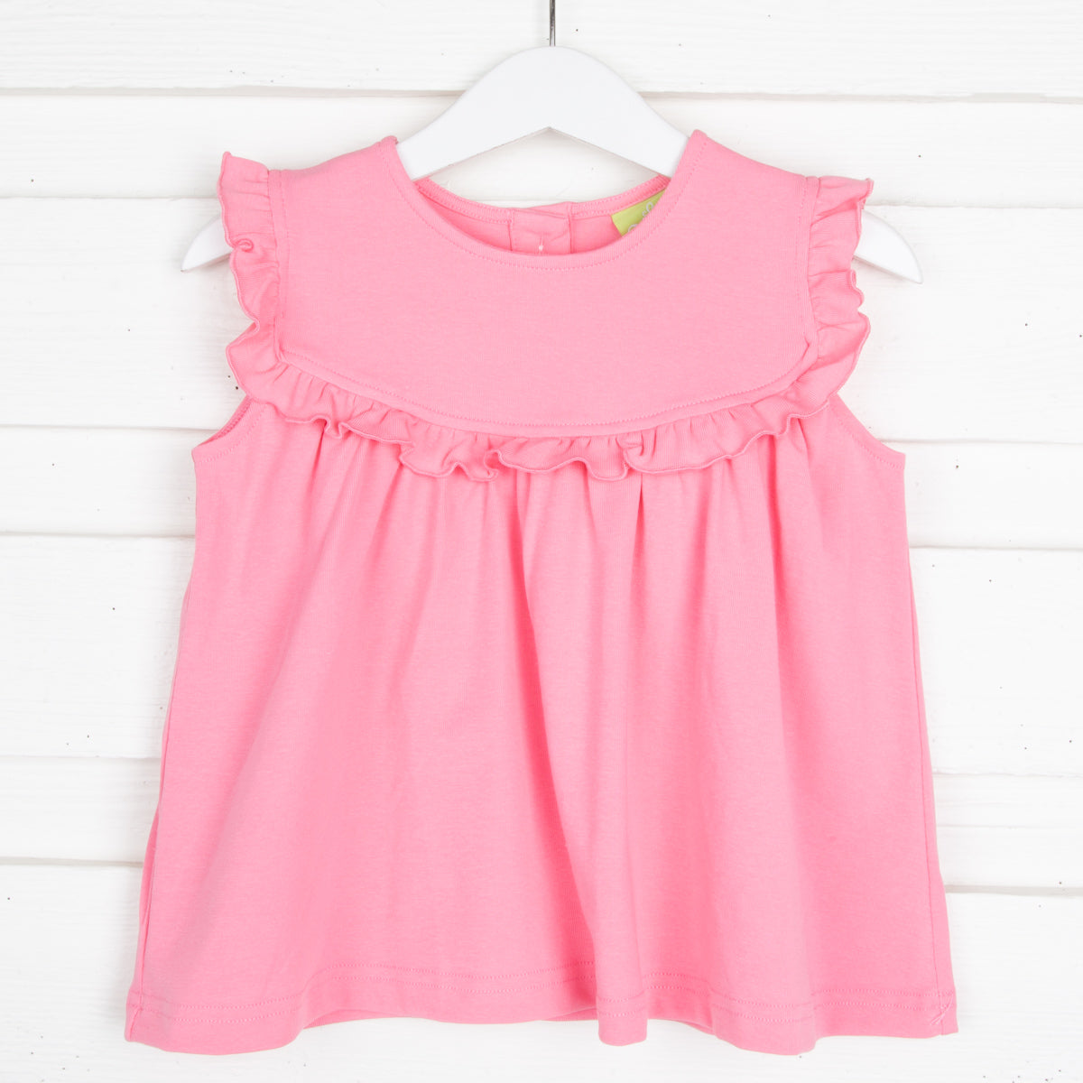 Pink Knit Bib Top