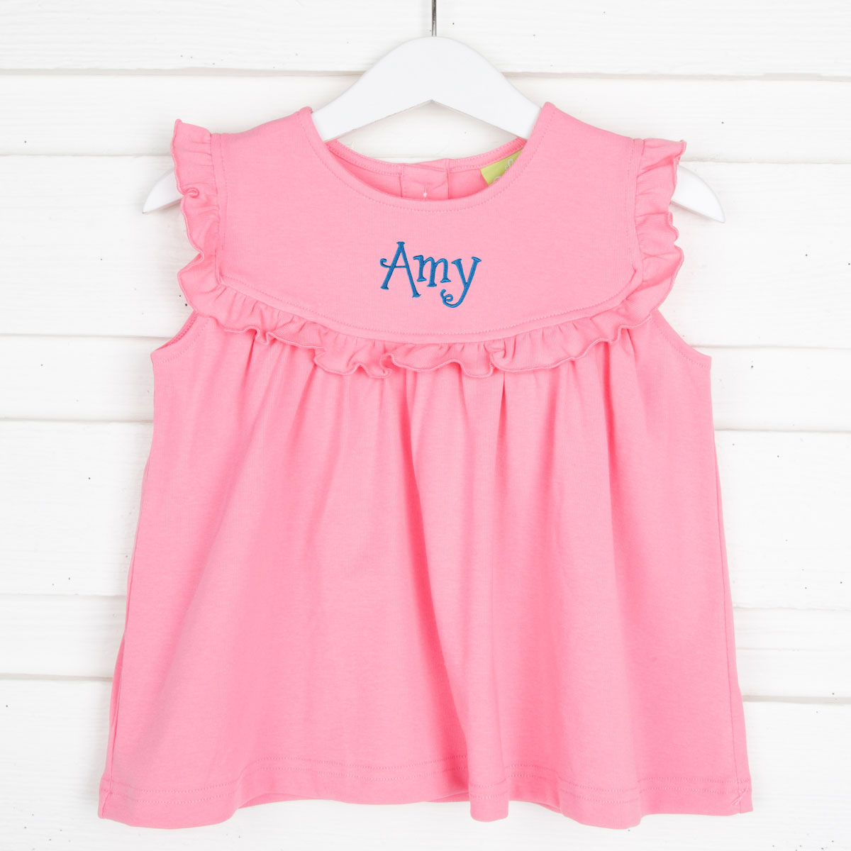 Pink Knit Bib Top
