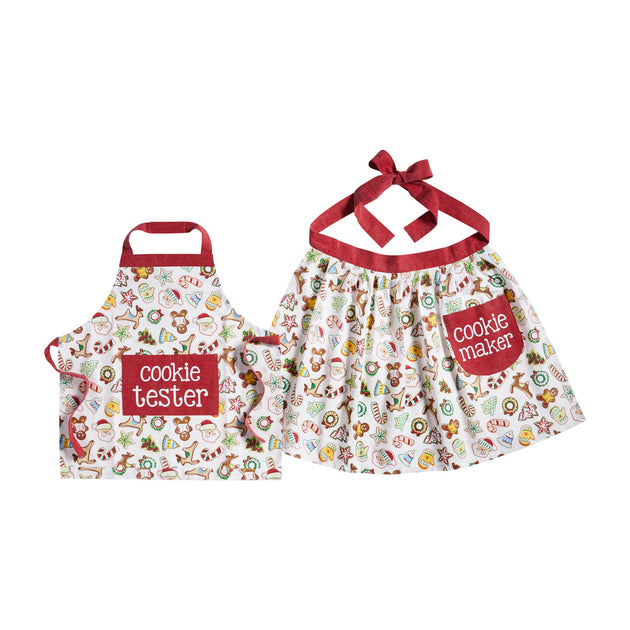 Mommy & Me Cookin' Up A Storm! Apron and Tumbler Set – Silver Hinds