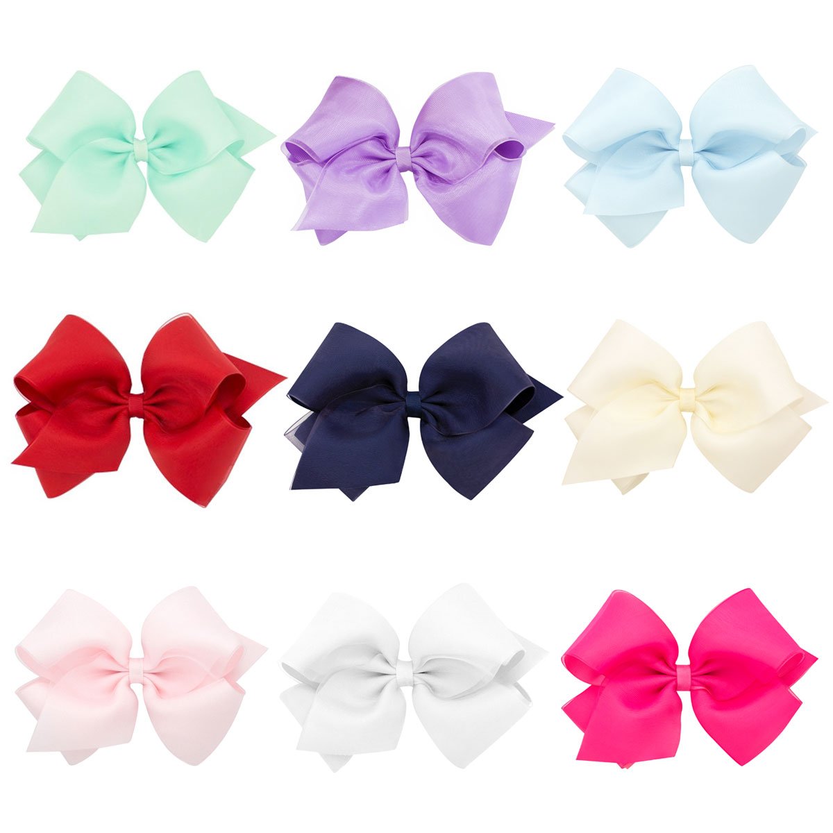 Organza Overlay Bow