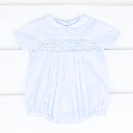 Classic Smocked Bubble with Bonnet