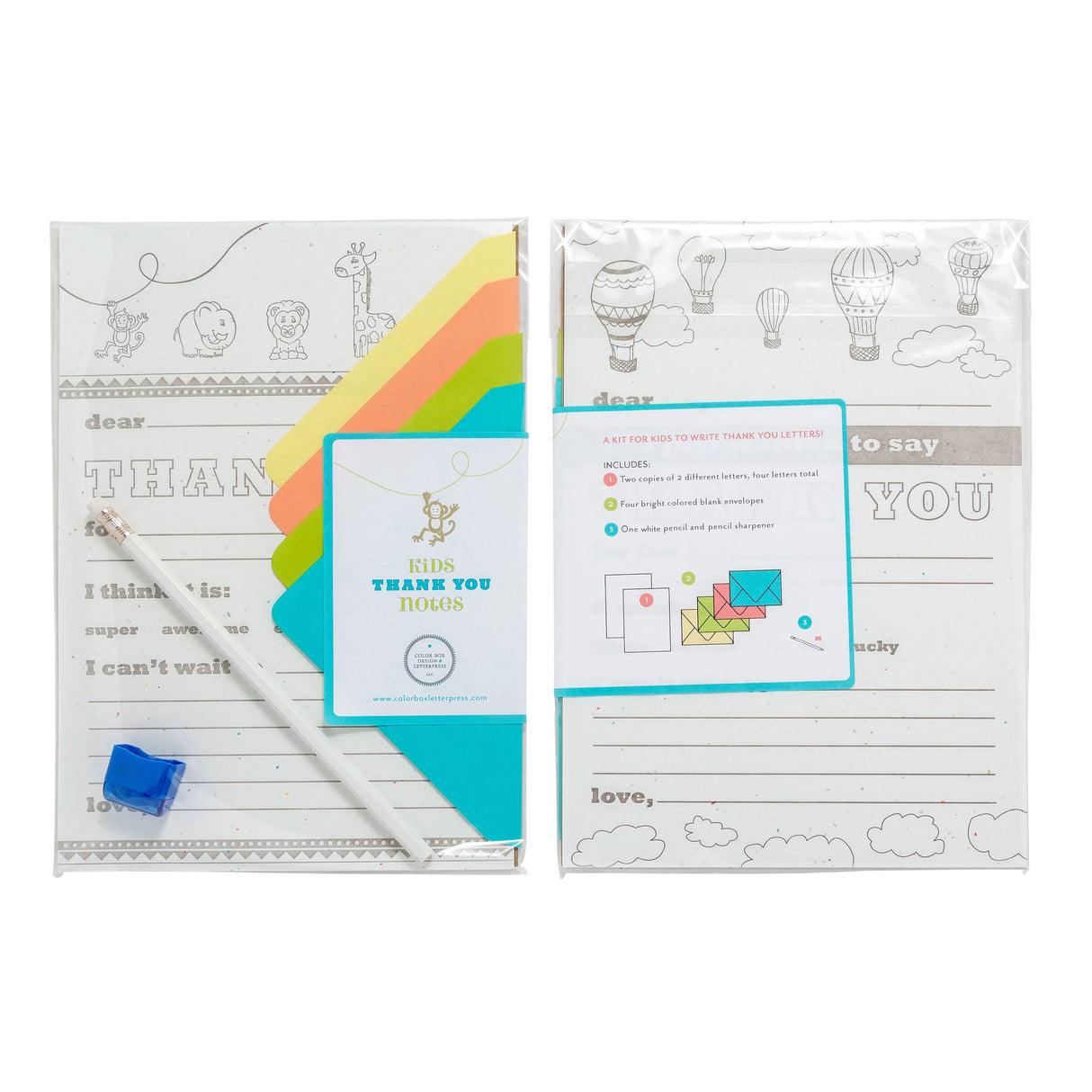 Kid Thank You Notes Kit