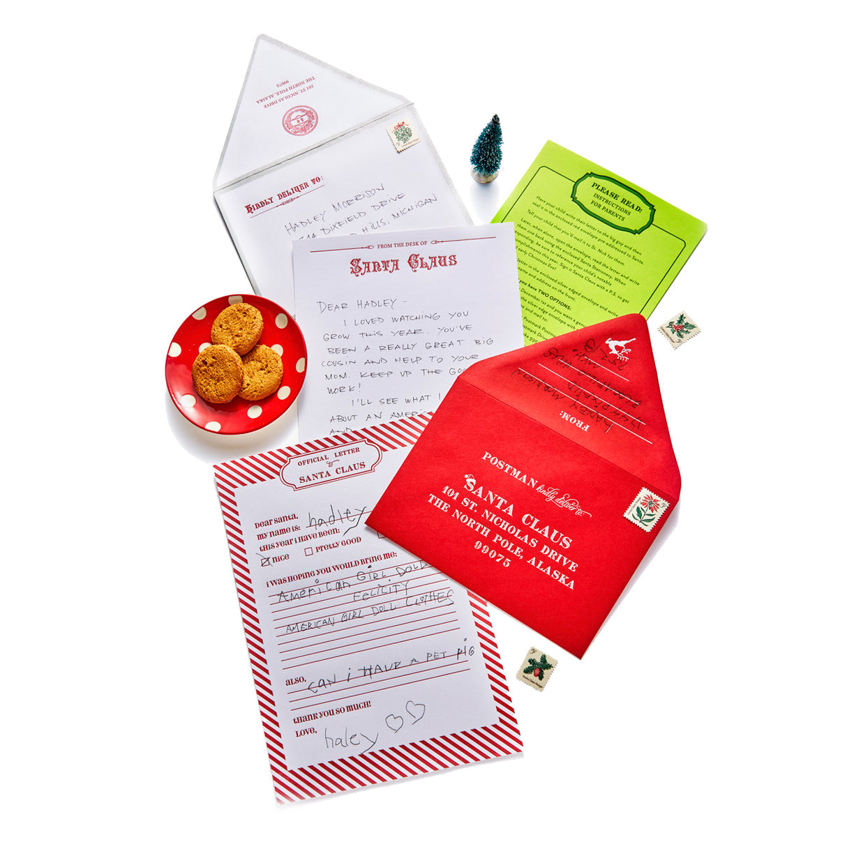 Santa Letter Kit