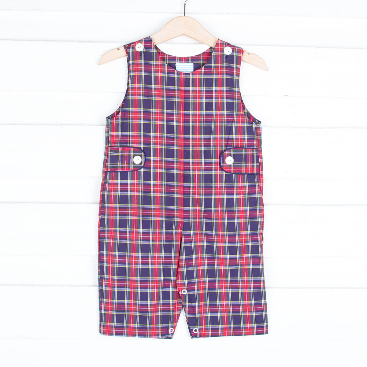 Vermont Plaid Longall with Tabs