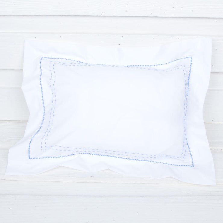 White Monogram Pillowcase