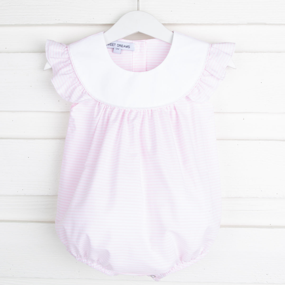 Annie Pink Stripe Bubble