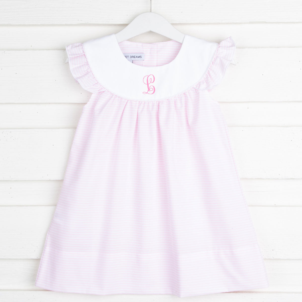 Annie Pink Stripe Dress
