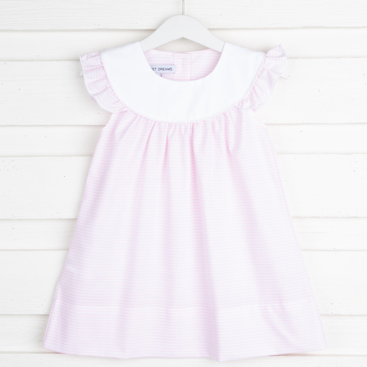 Annie Pink Stripe Dress