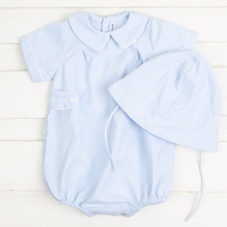 Blue Boy Bubble Infant Set