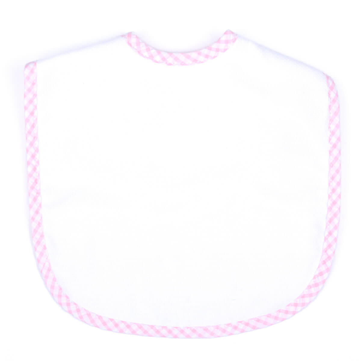 Big Check Burp Cloth Bib