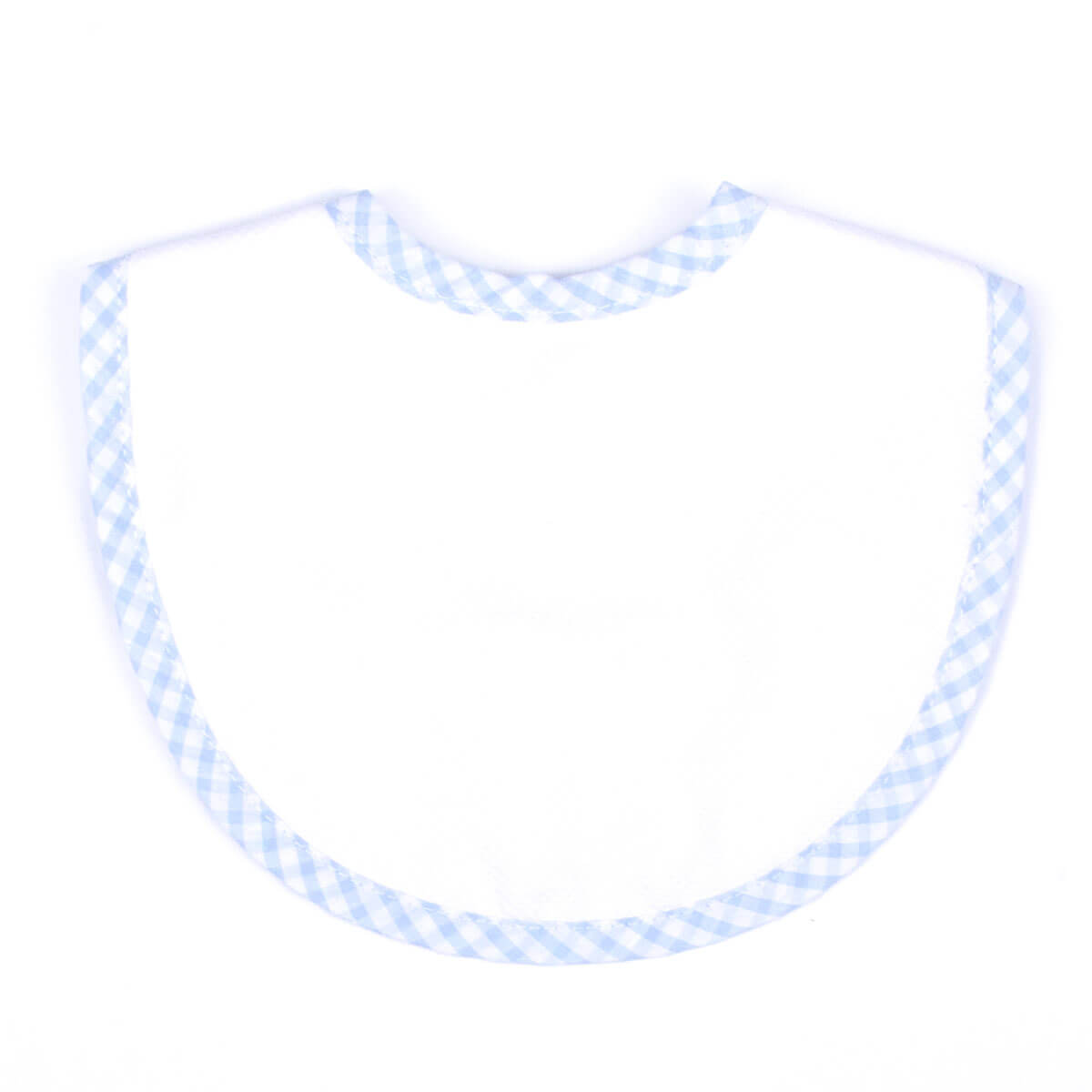 Big Check Burp Cloth Bib